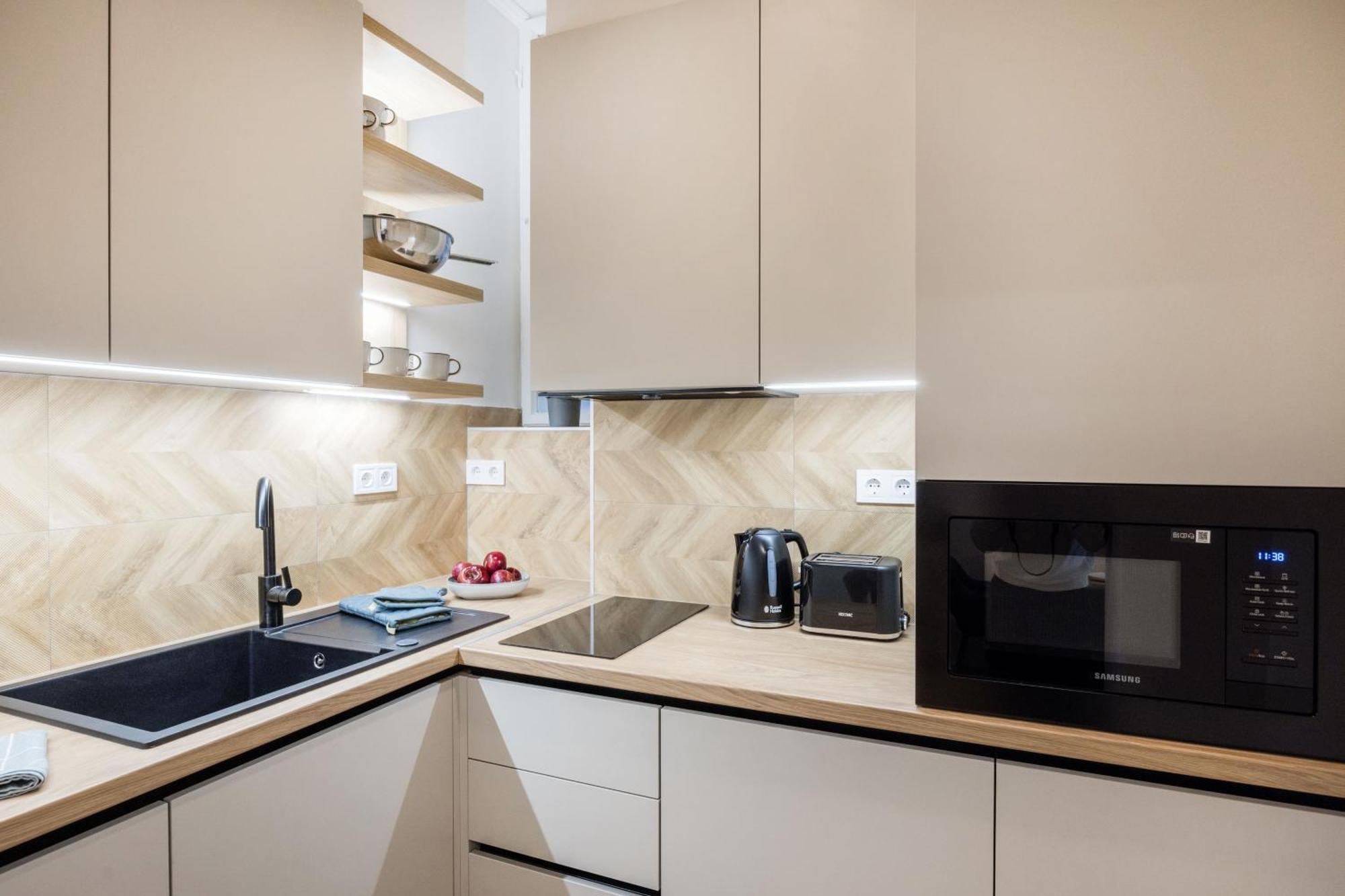 Sleek Downtown Living Apartment Budapesta Exterior foto