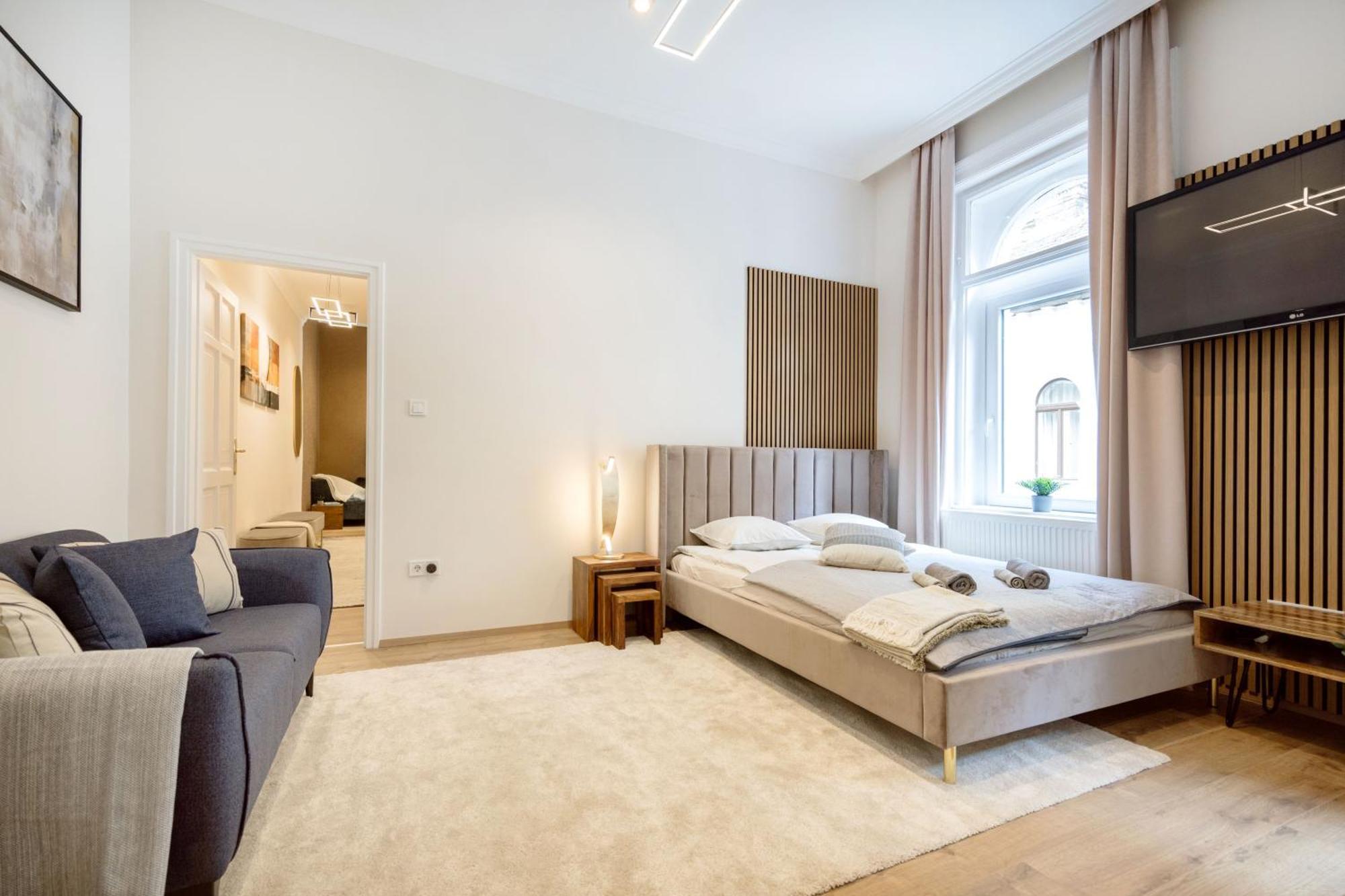Sleek Downtown Living Apartment Budapesta Exterior foto