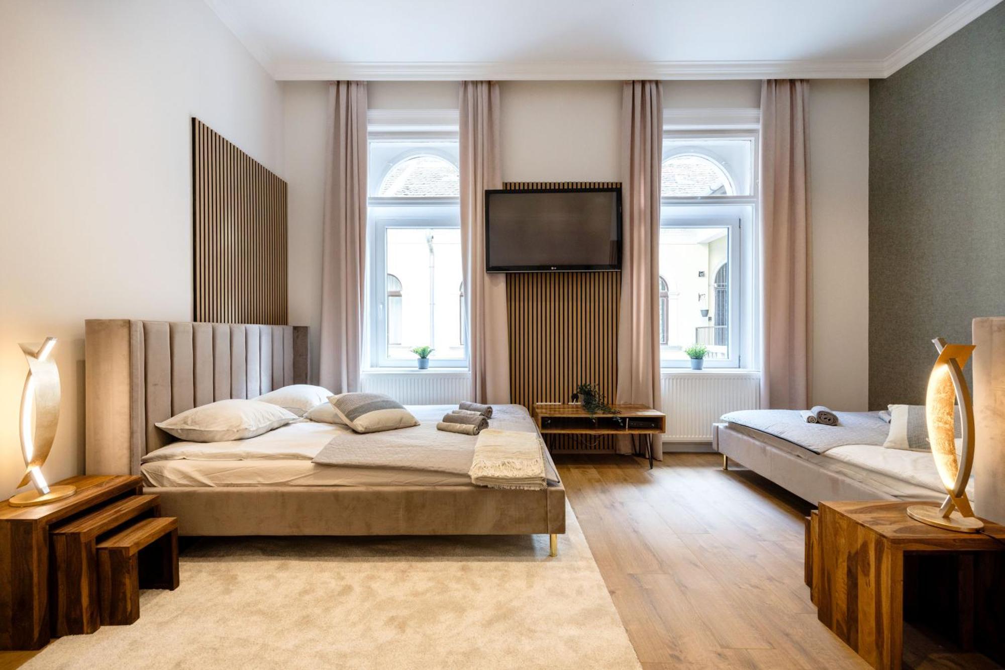 Sleek Downtown Living Apartment Budapesta Exterior foto