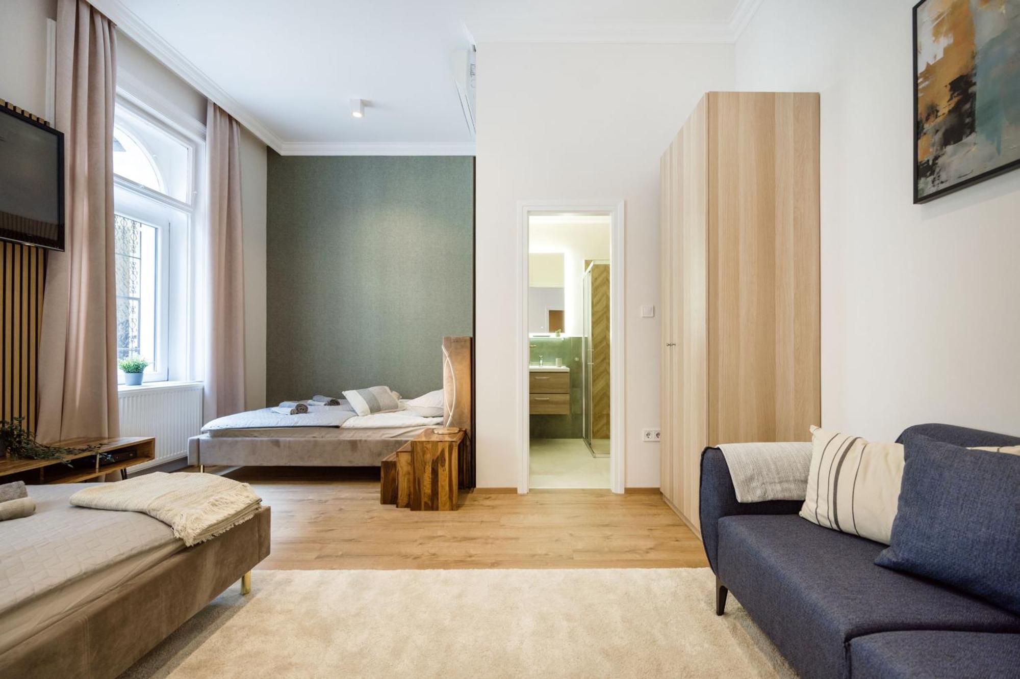 Sleek Downtown Living Apartment Budapesta Exterior foto